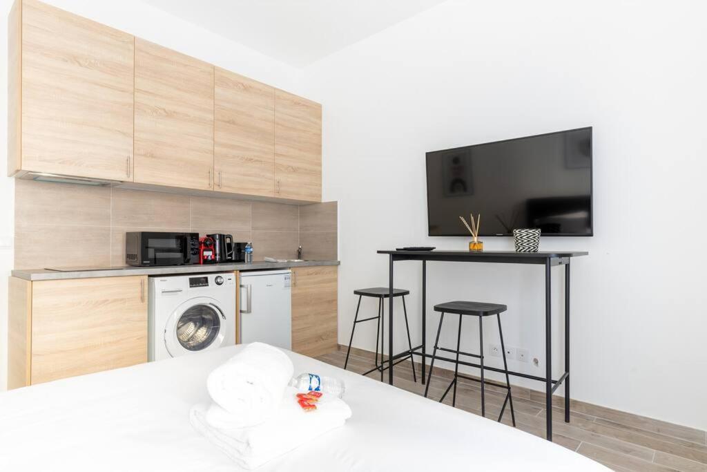 Hsh Ballu - Saint-Lazare Cosy Studio Appartement Parijs Buitenkant foto